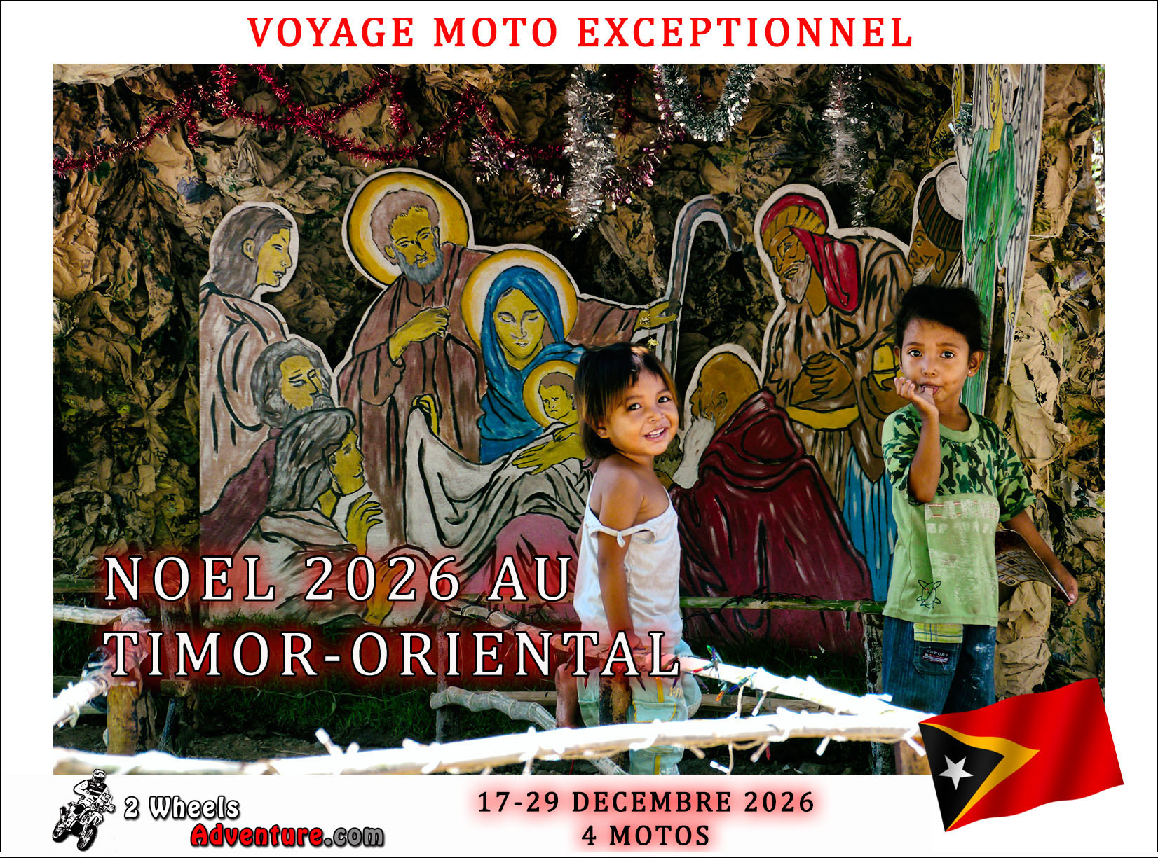 voyage moto timor oriental